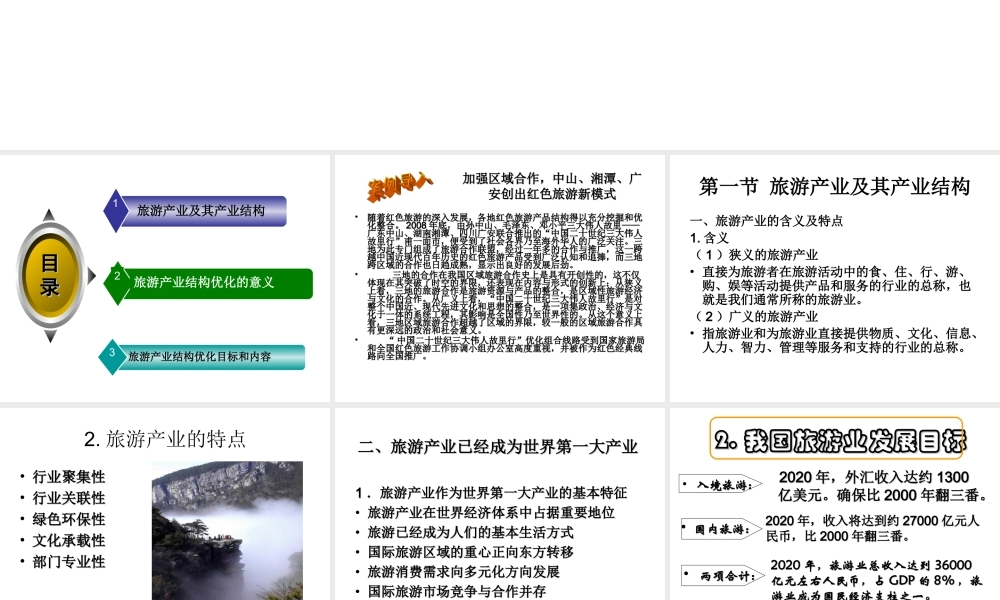第四章 旅游经济结构优化.ppt