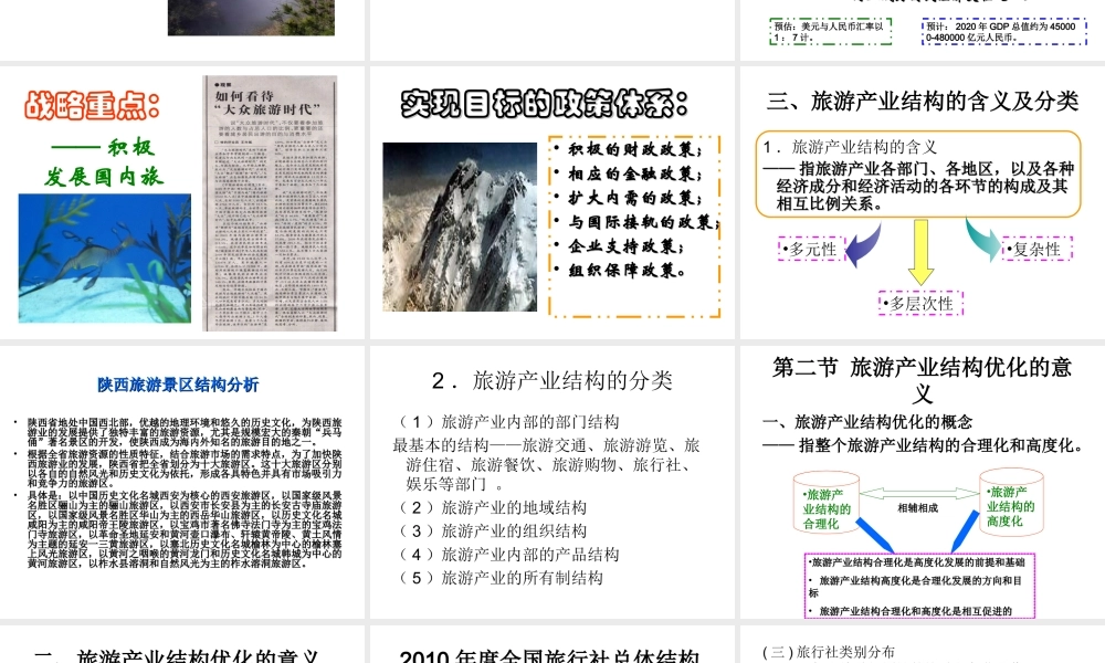 第四章 旅游经济结构优化.ppt