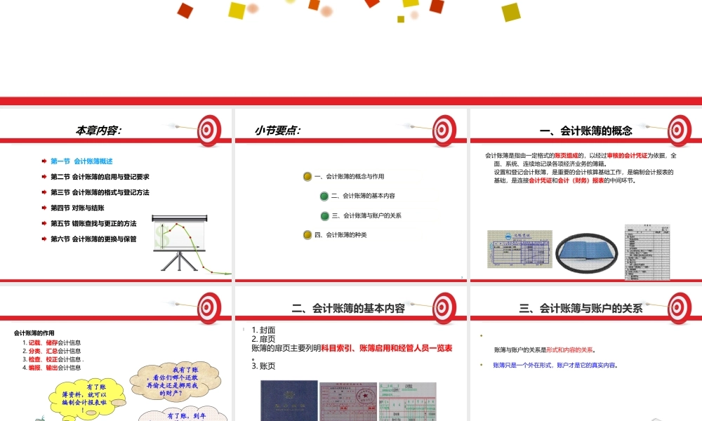 会计基础第七章 会计账簿.ppt