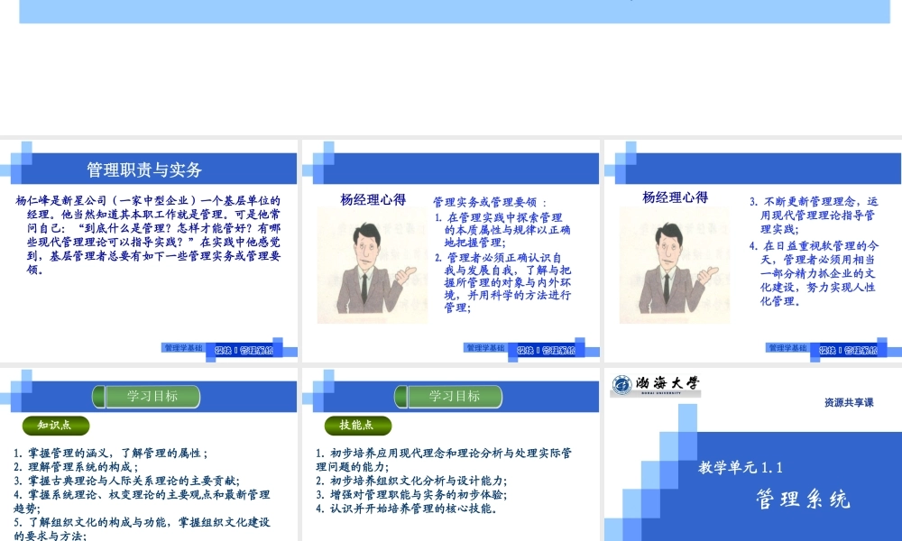 教学单元1.1管理系统2021.ppt