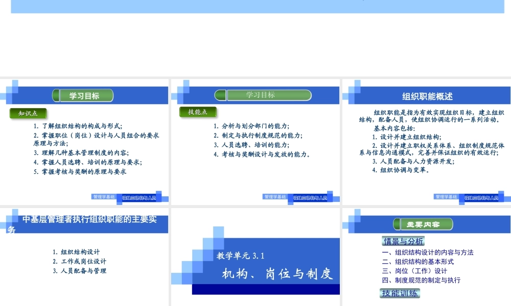 教学单元3.1机构、岗位与制度2021.ppt
