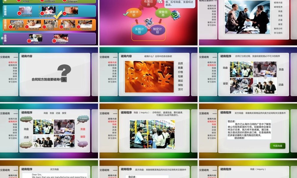 交易磋商-磋商交易条件.pptx