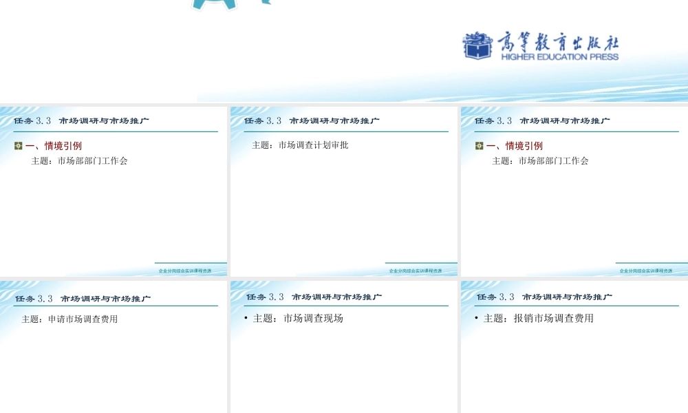 任务3.3 市场调研与市场推广.ppt