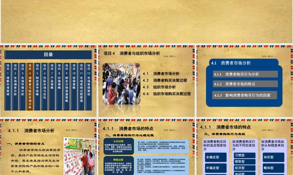 项目4消费者与组织市场分析.ppt