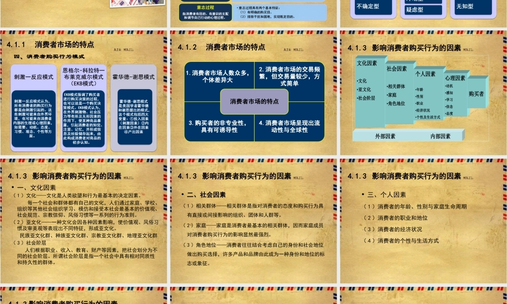 项目4消费者与组织市场分析.ppt