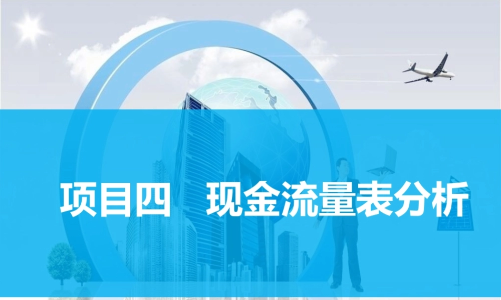 项目四现金流量表分析.ppt