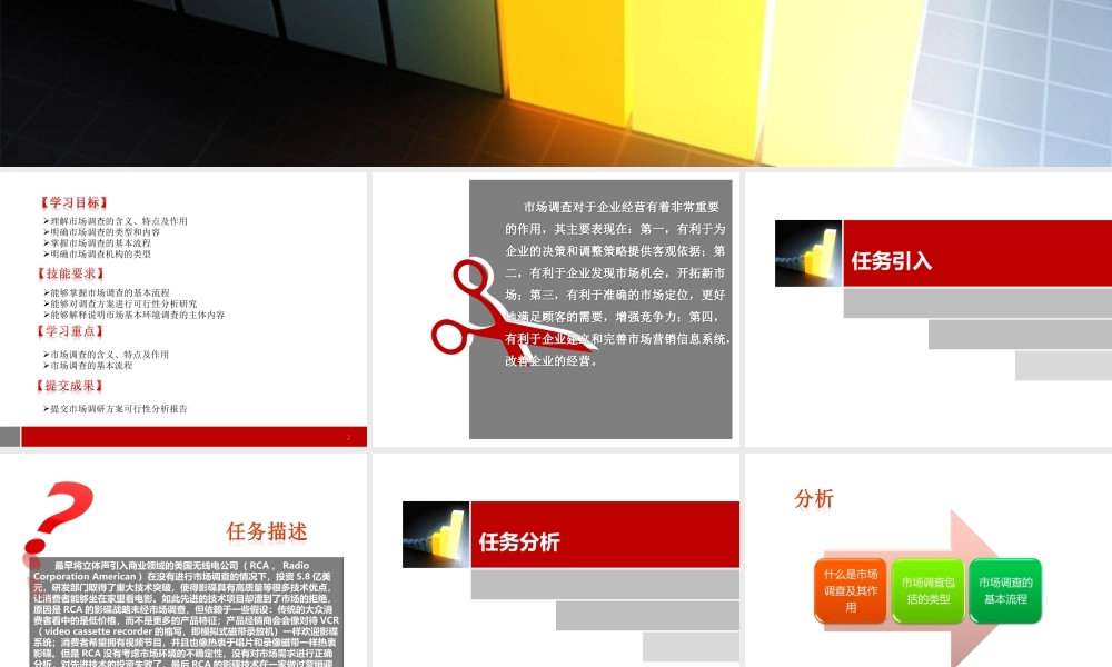 项目一市场调查前准备工作.ppt