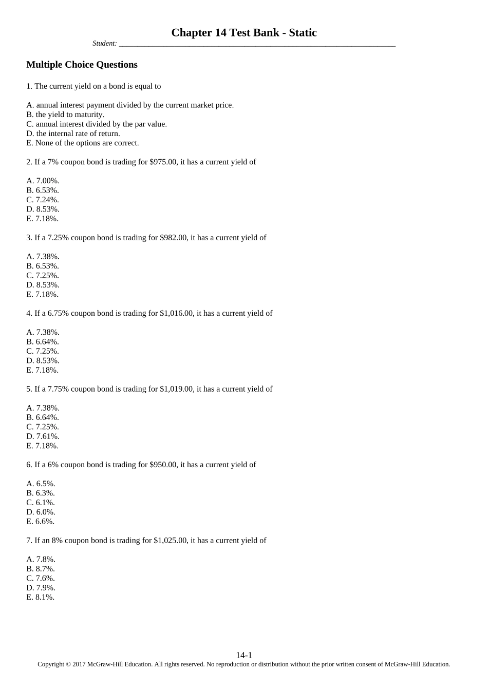 Chapter 14 Test Bank.docx_第1页
