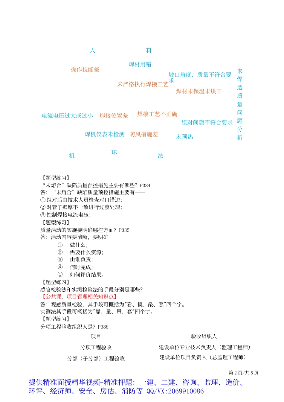 2019一建-机电实务-母题提分班-13、第13讲：质量管理、试运行管理、竣工验收管理、保修与回访管理.docx_第3页