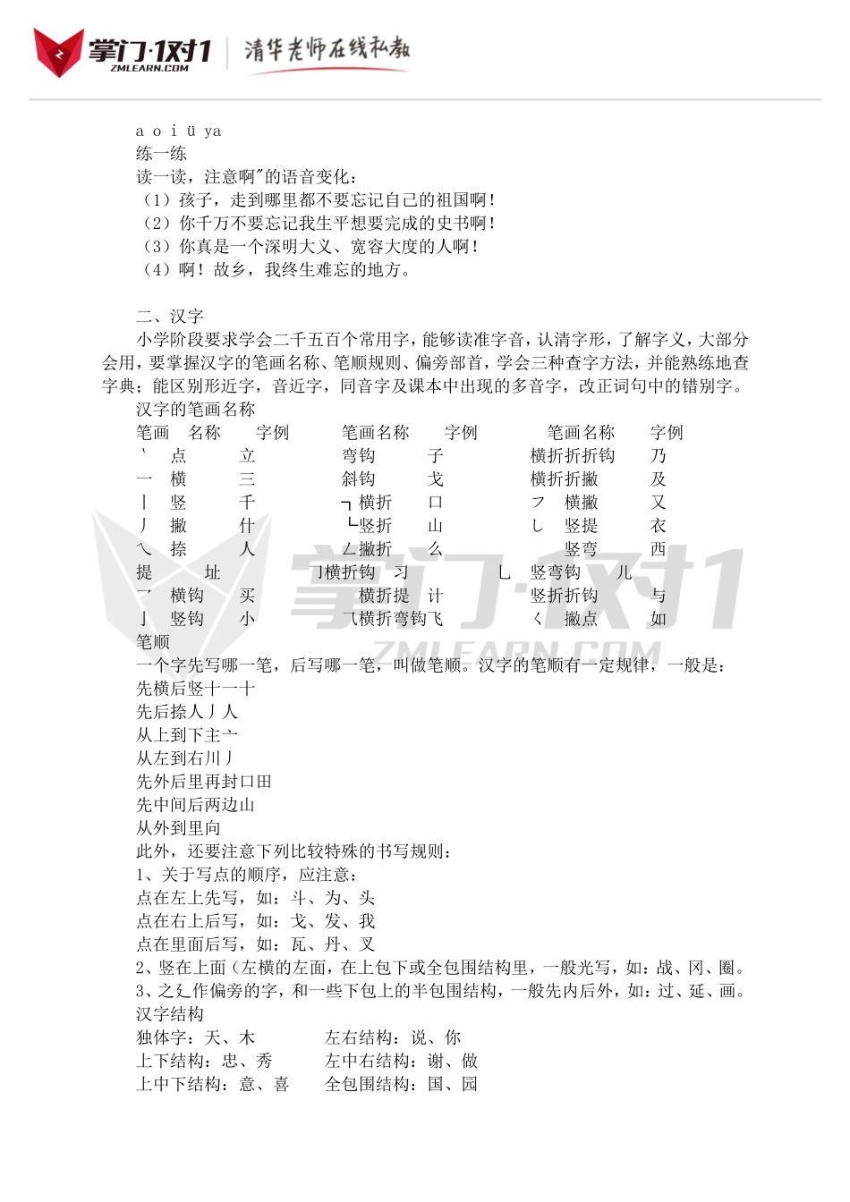 小升初知识点专项复习：小学语文总复习归类资料.doc_第3页