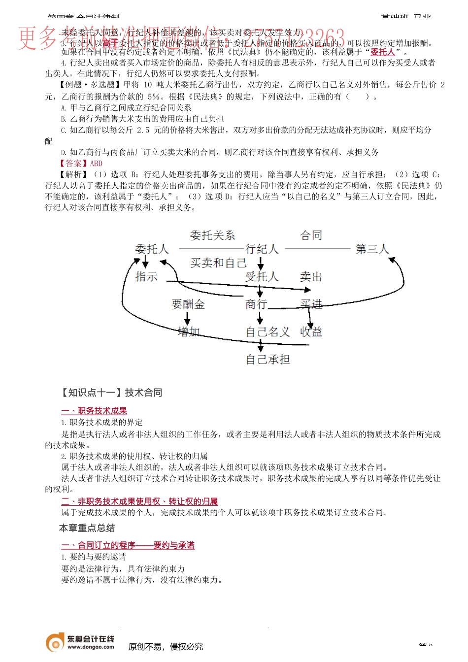 第43讲_委托合同、运输合同、行纪合同、技术合同、本章重点总结（1）.docx_第2页
