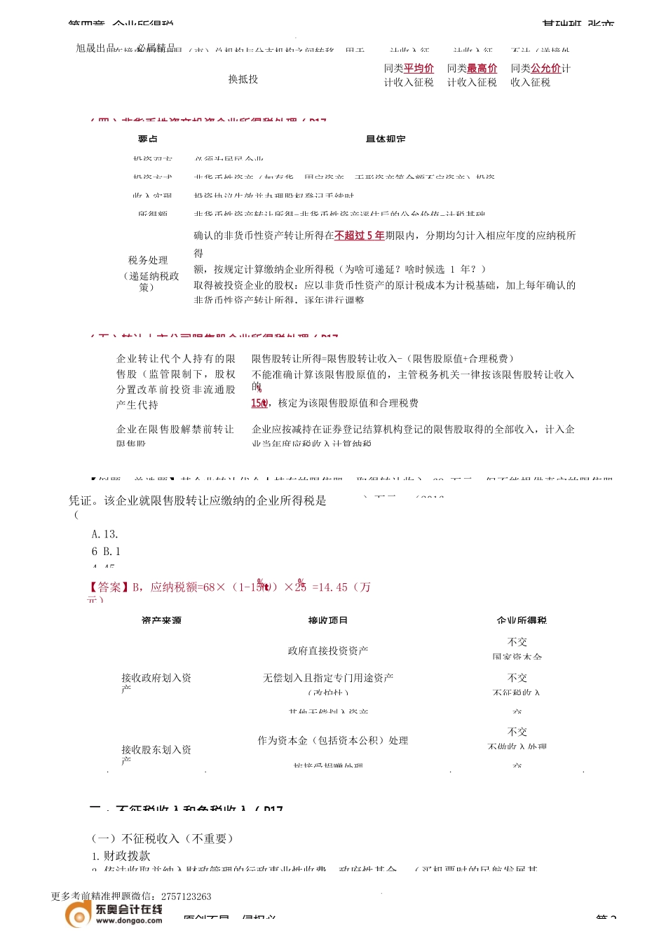 第83讲_收入总额（3）、不征税收入和免税收入.docx_第2页