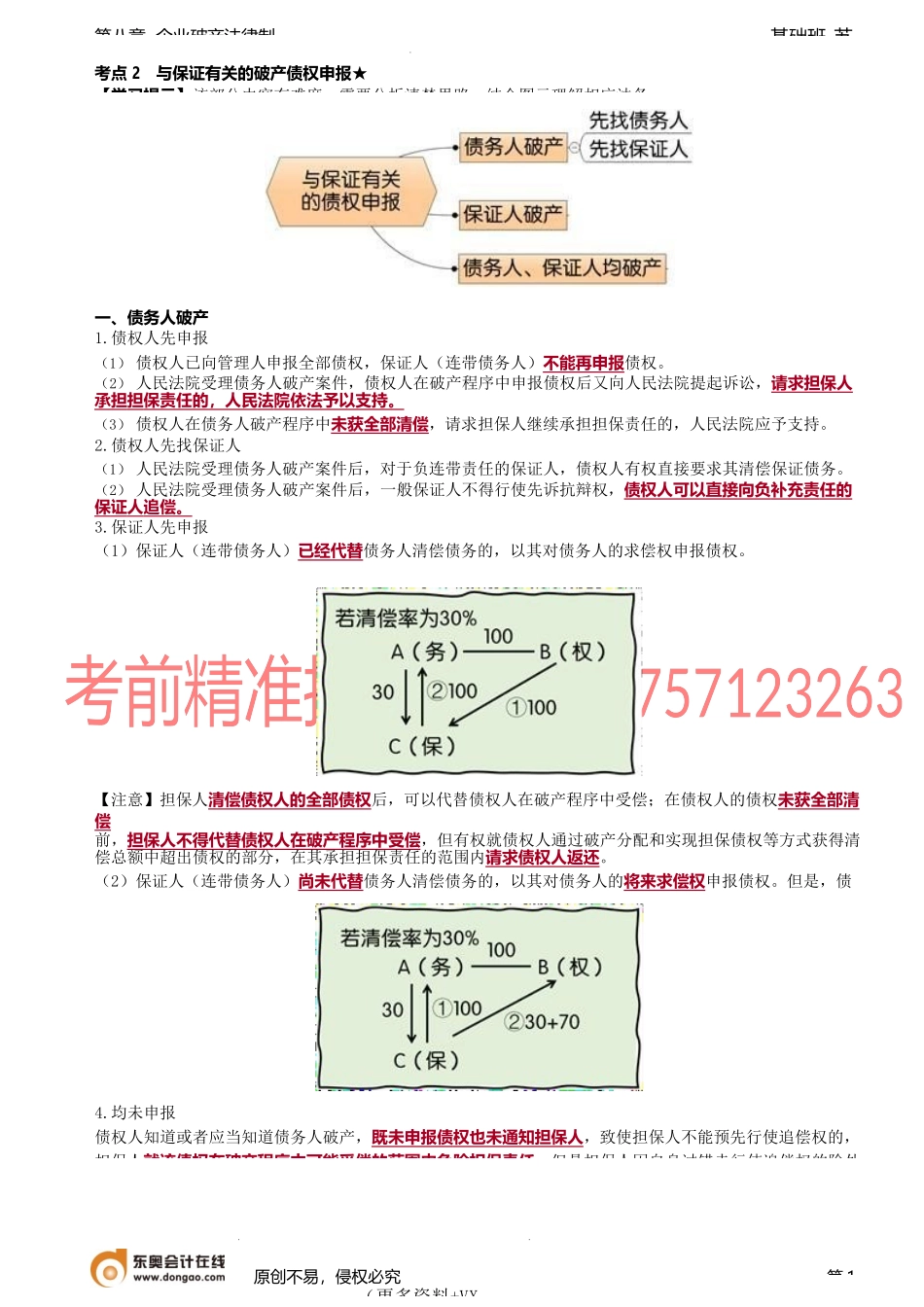 第88讲_与保证有关的破产债权申报、债权人会议、债权人委员会.docx_第1页