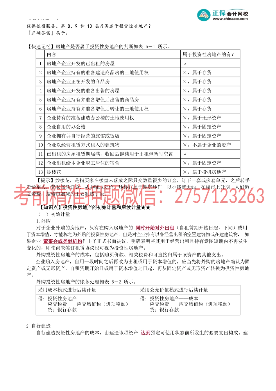 第0501讲　投资性房地产的范围、初始计量和后续计量.docx_第3页