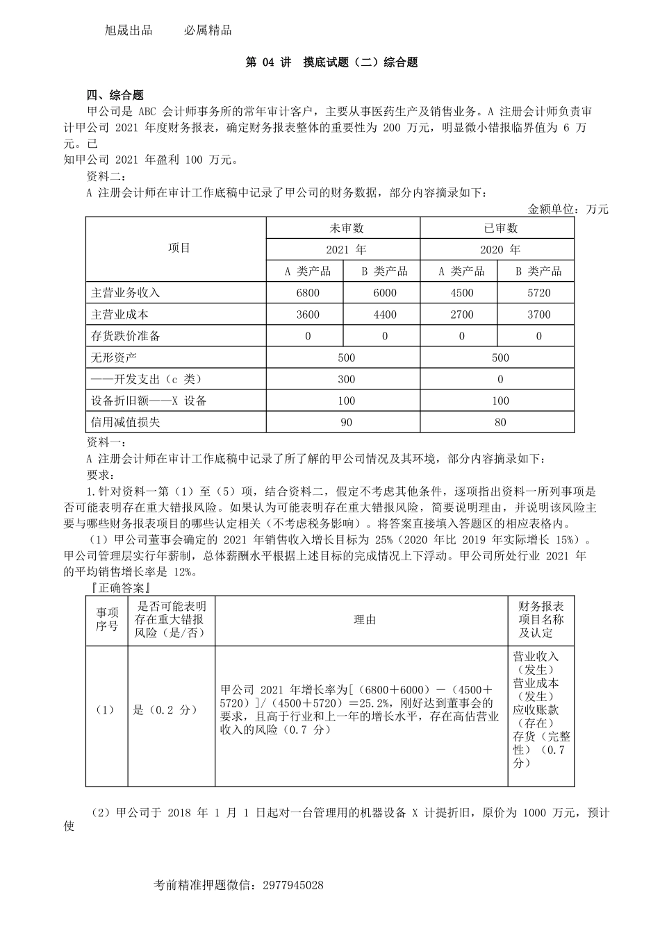 第0504讲　摸底试题（二）综合题-_create.docx_第1页