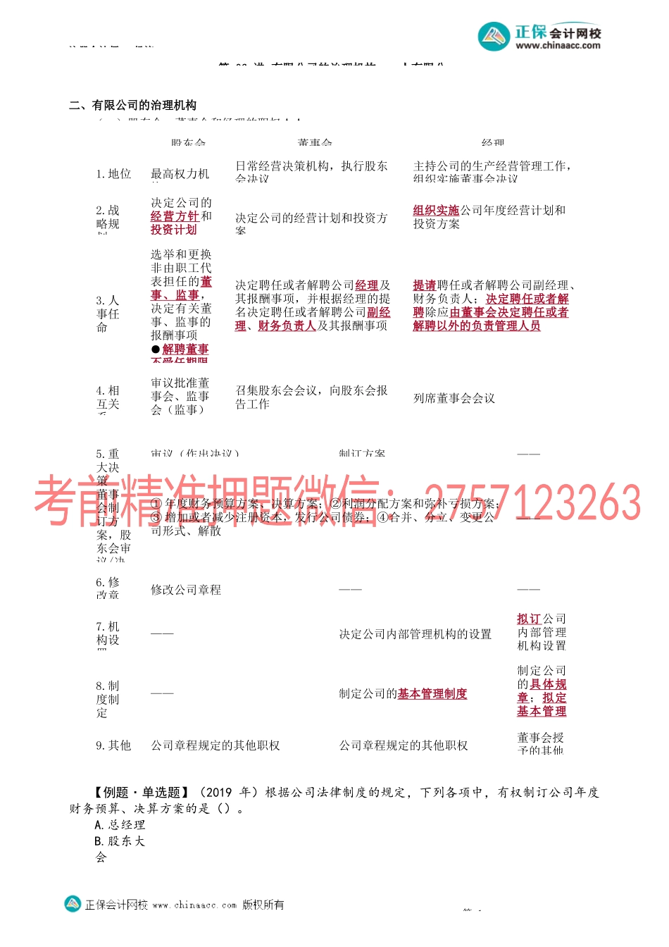 第0506讲　有限公司的治理机构、一人有限公司_create.docx_第1页