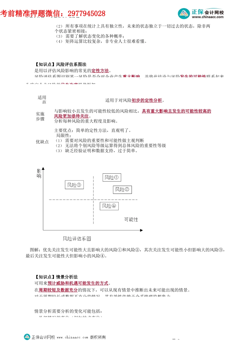 第0619讲　流程图分析、马尔科夫分析、风险评估系图、情景分析法_create.docx_第2页