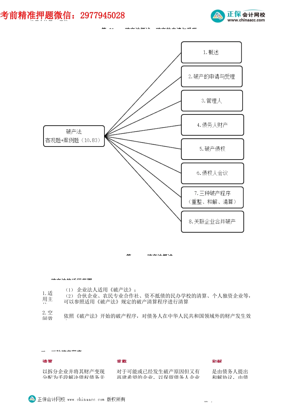 第0801讲　破产法概述、破产的申请与受理_create.docx_第1页
