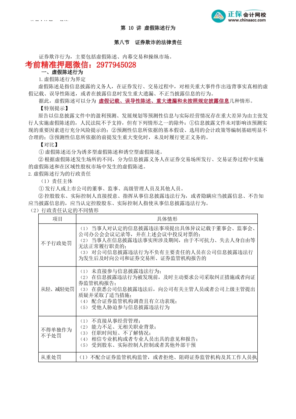 第0710讲　虚假陈述行为_create.docx_第1页