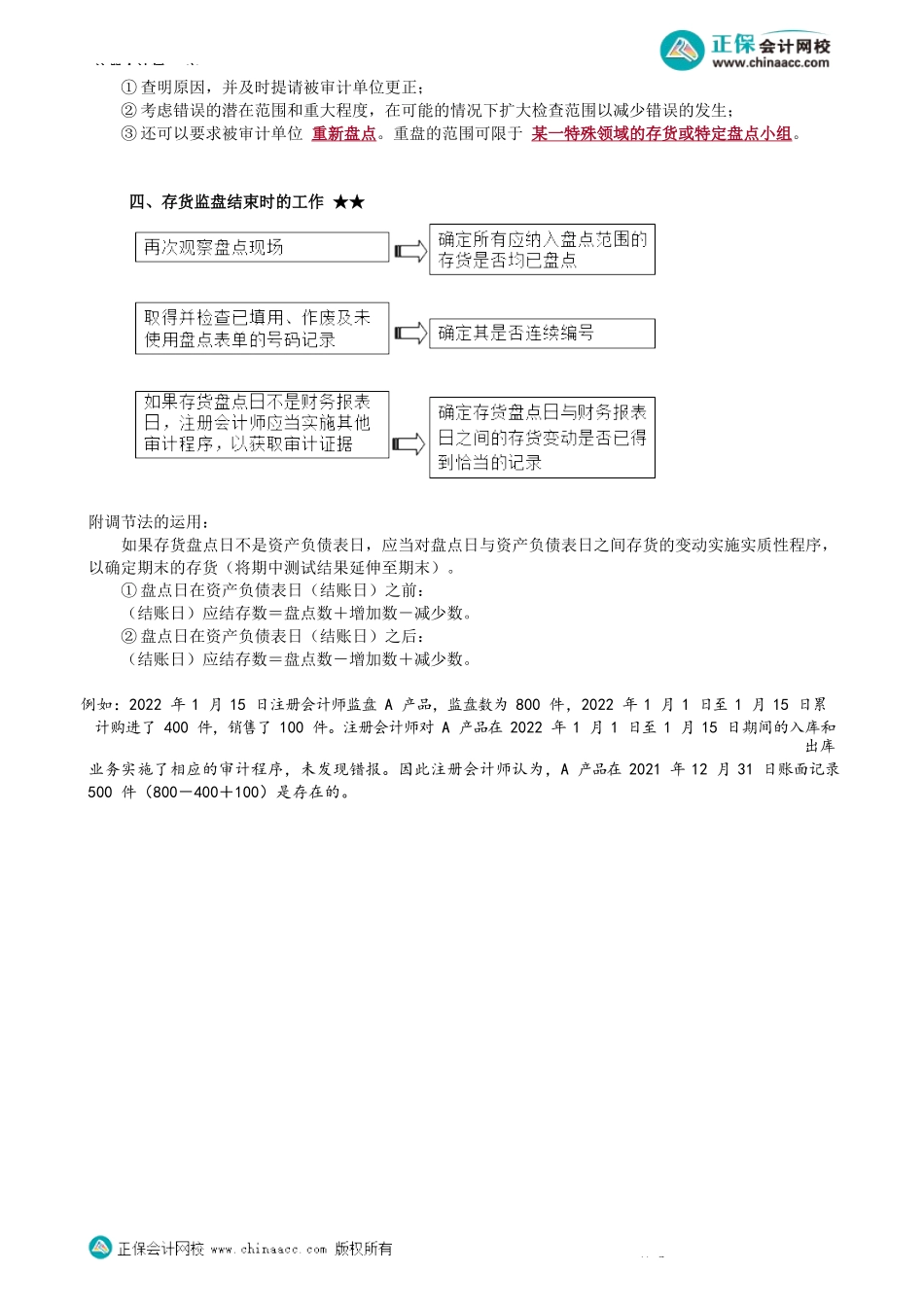 第1103讲　实施存货监盘程序、存货监盘结束时的工作_create.docx_第2页