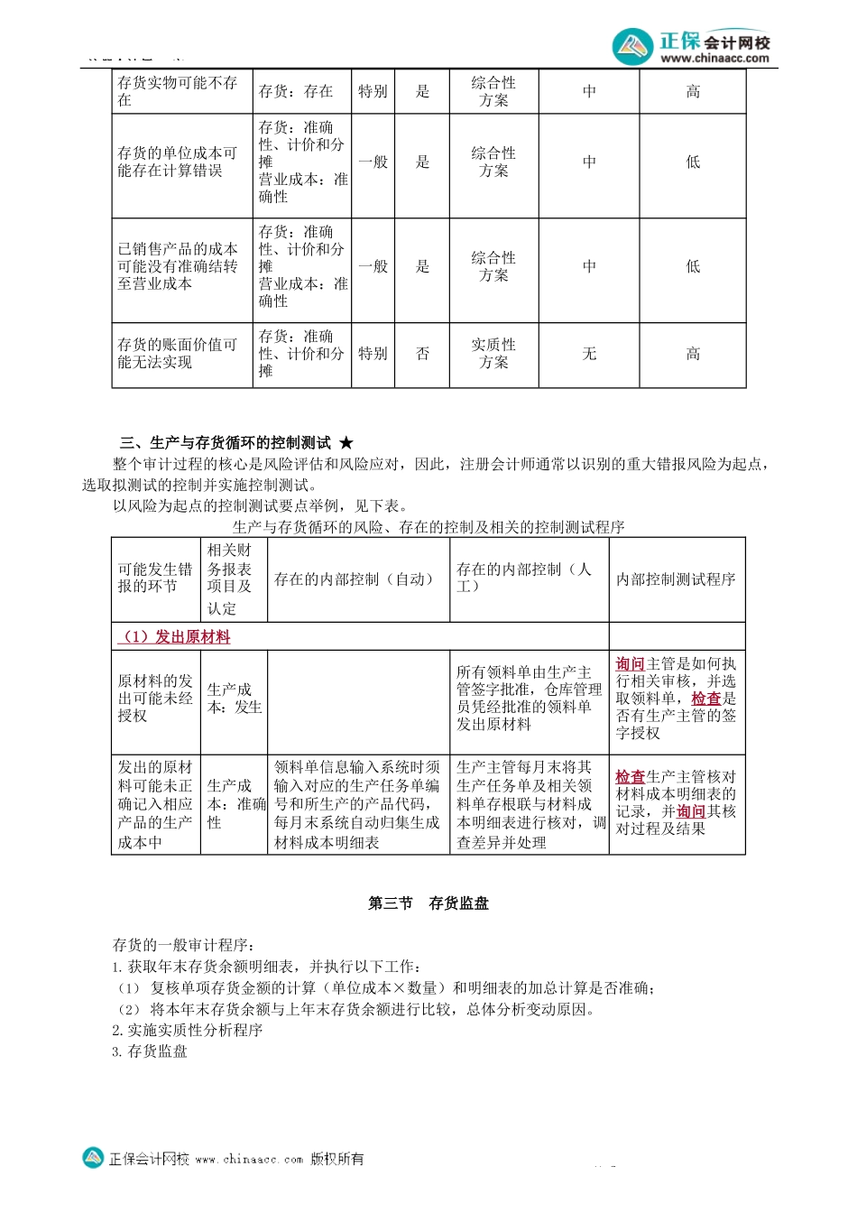 第1101讲　了解生产与存货循环、风险评估与控制测试、存货监盘概述_create.docx_第3页