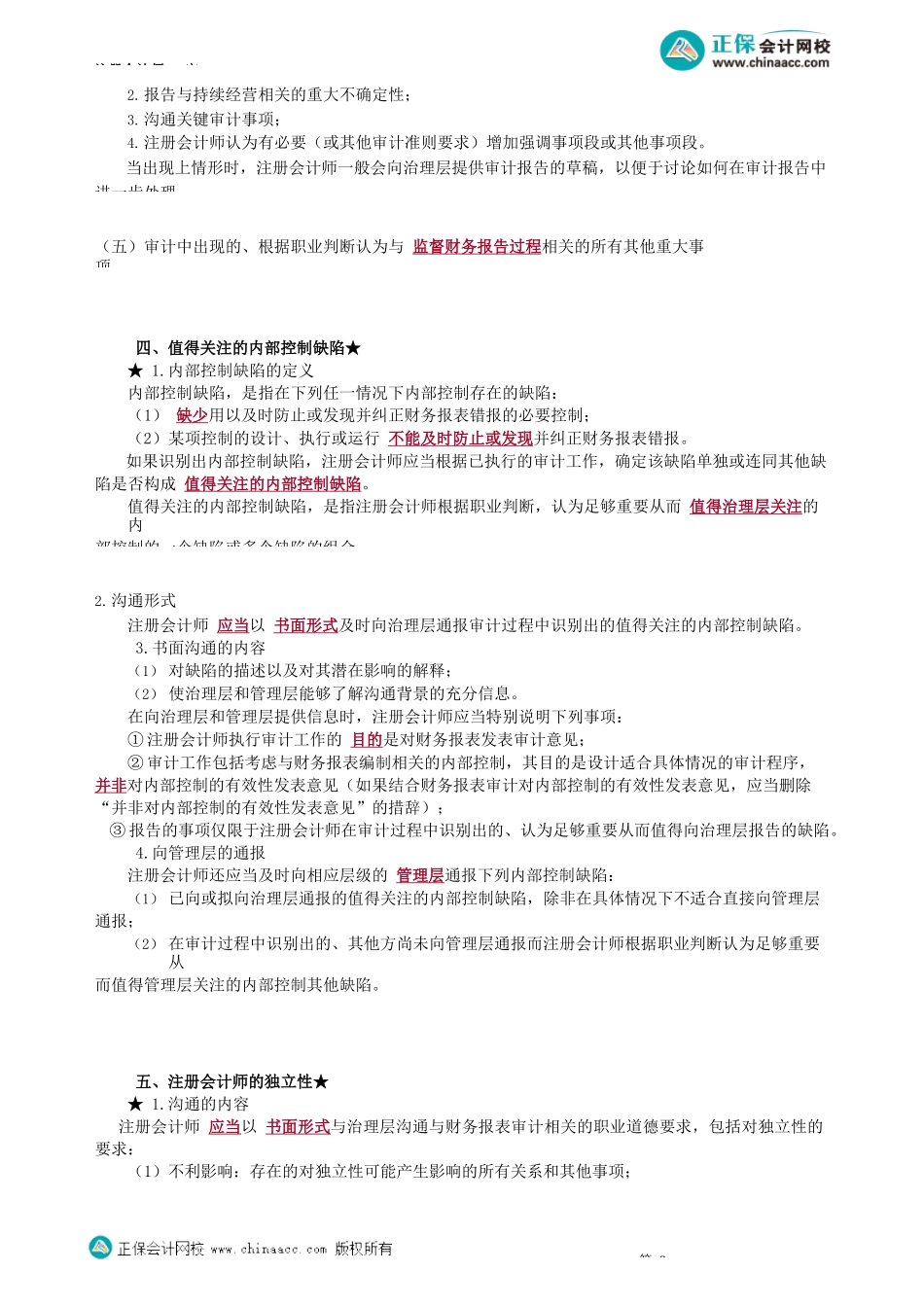第1403讲　重大问题、值得关注的内控缺陷、独立性及补充事项_create.docx_第2页