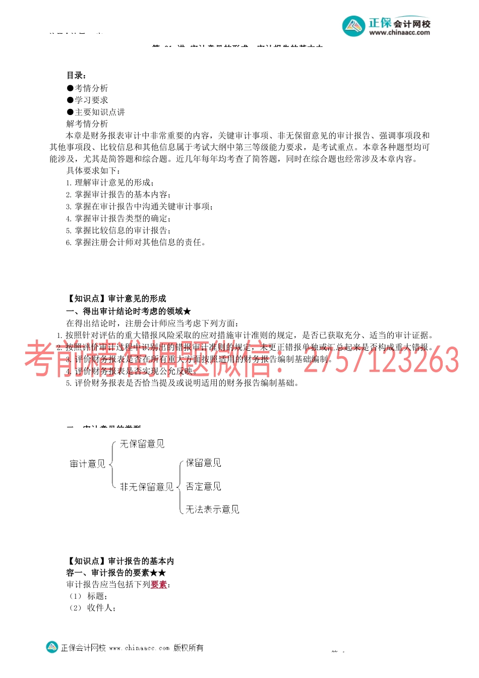 第1901讲　审计意见的形成、审计报告的基本内容_create.docx_第1页