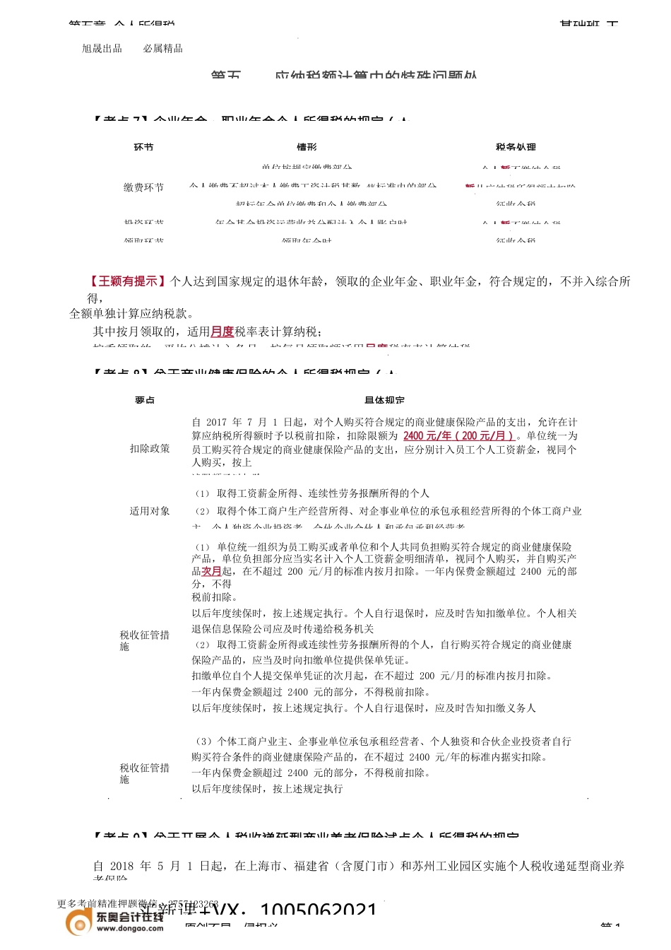 第A111讲_应纳税额计算中的特殊问题处理（3）.docx_第1页