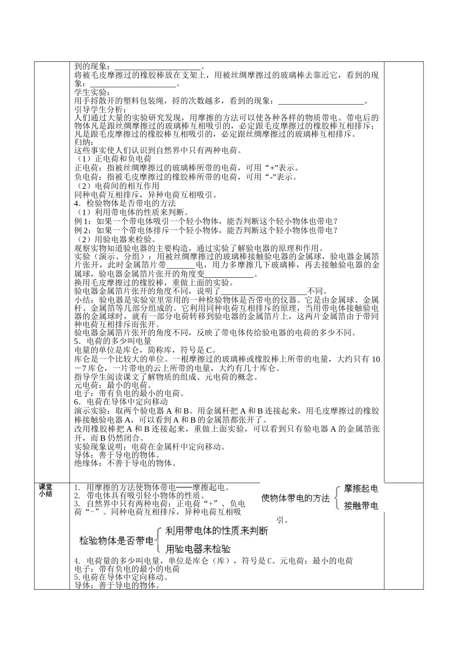第十五章-电流和电路--教案.doc_第2页