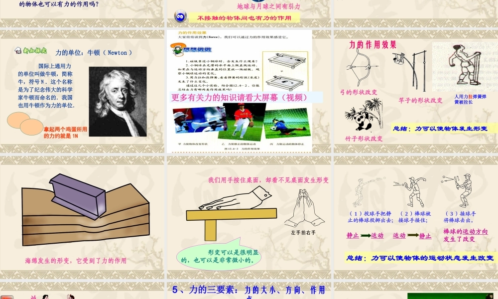 广东省2018届中考物理名师课件：力 (共32张PPT).ppt