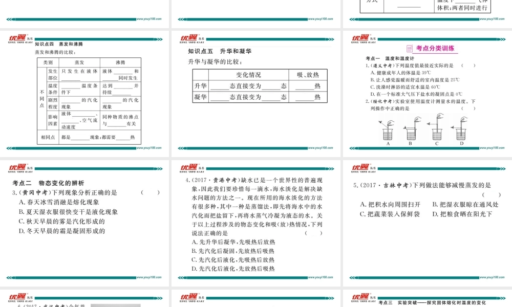 寒假复习11物态变化.pptx