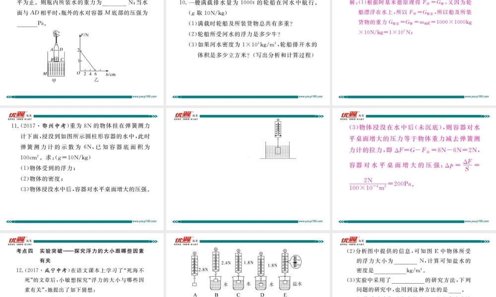 寒假复习8浮力.pptx