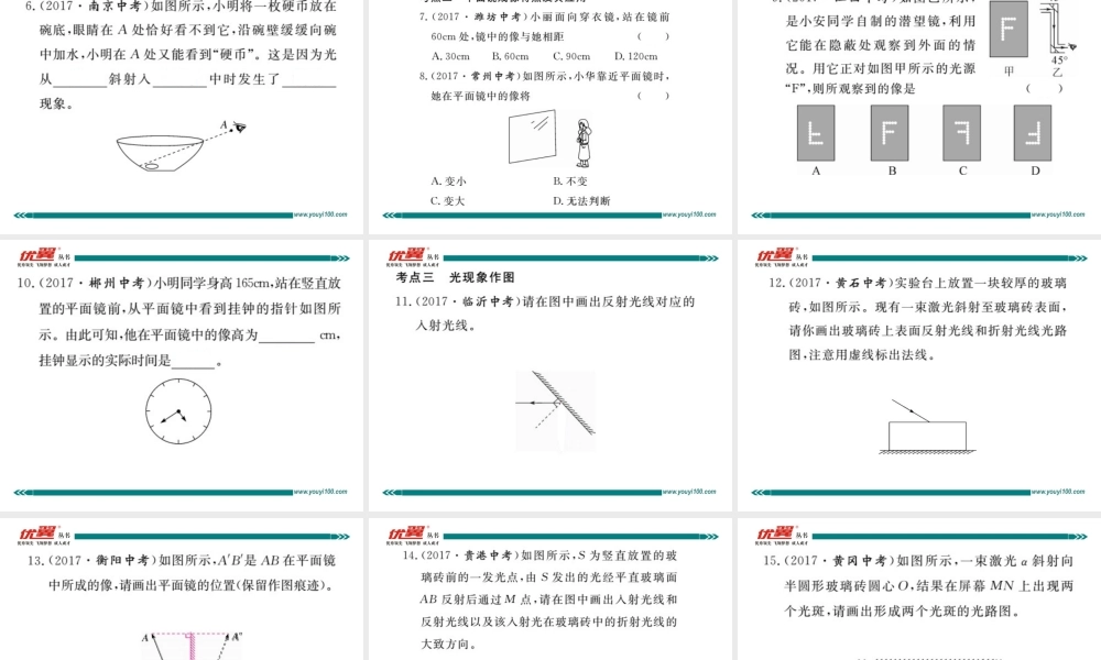 寒假复习2光现象.pptx