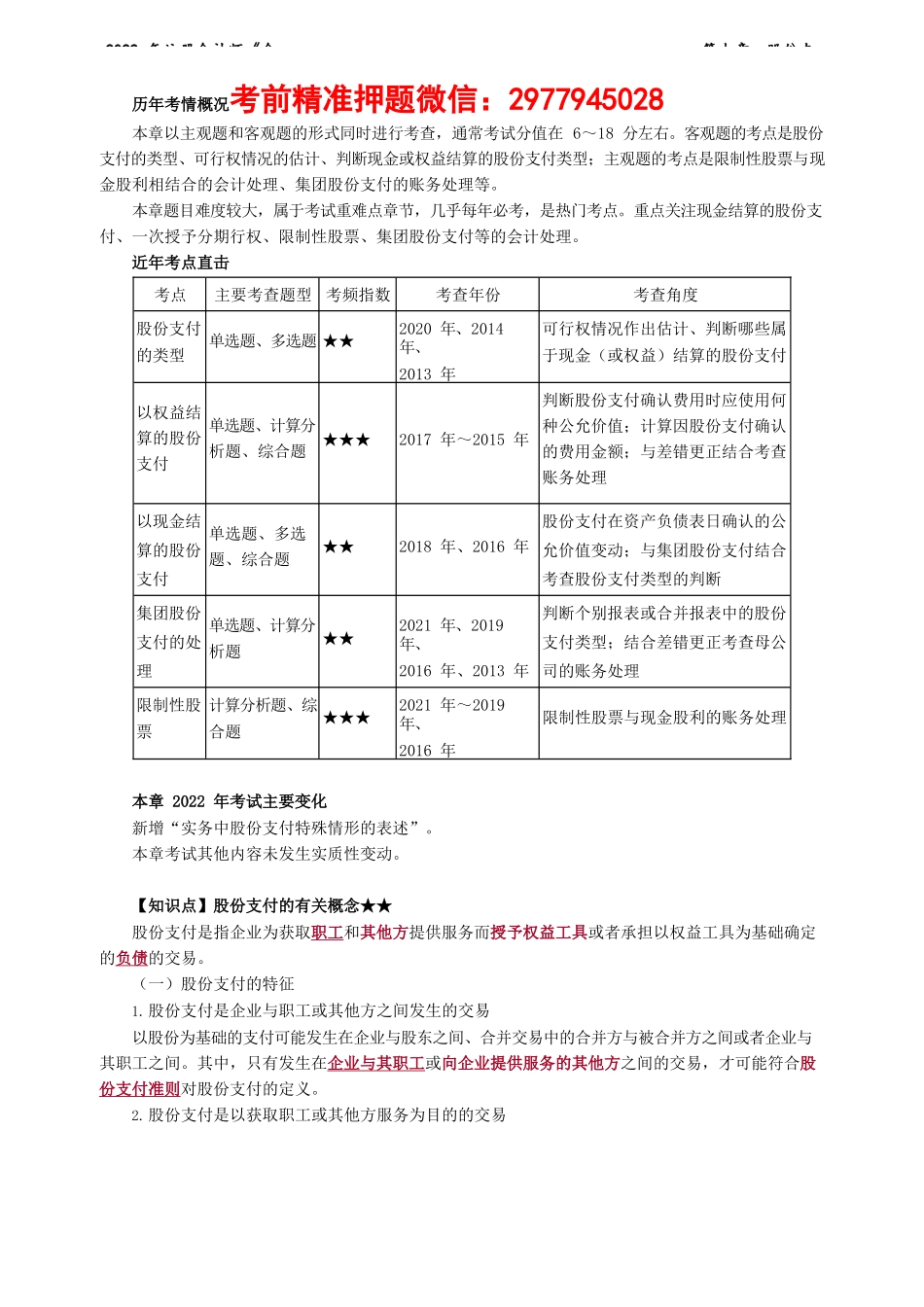 讲义_会计_基础精讲_郭建华_第10章　股份支付_create.docx_第1页