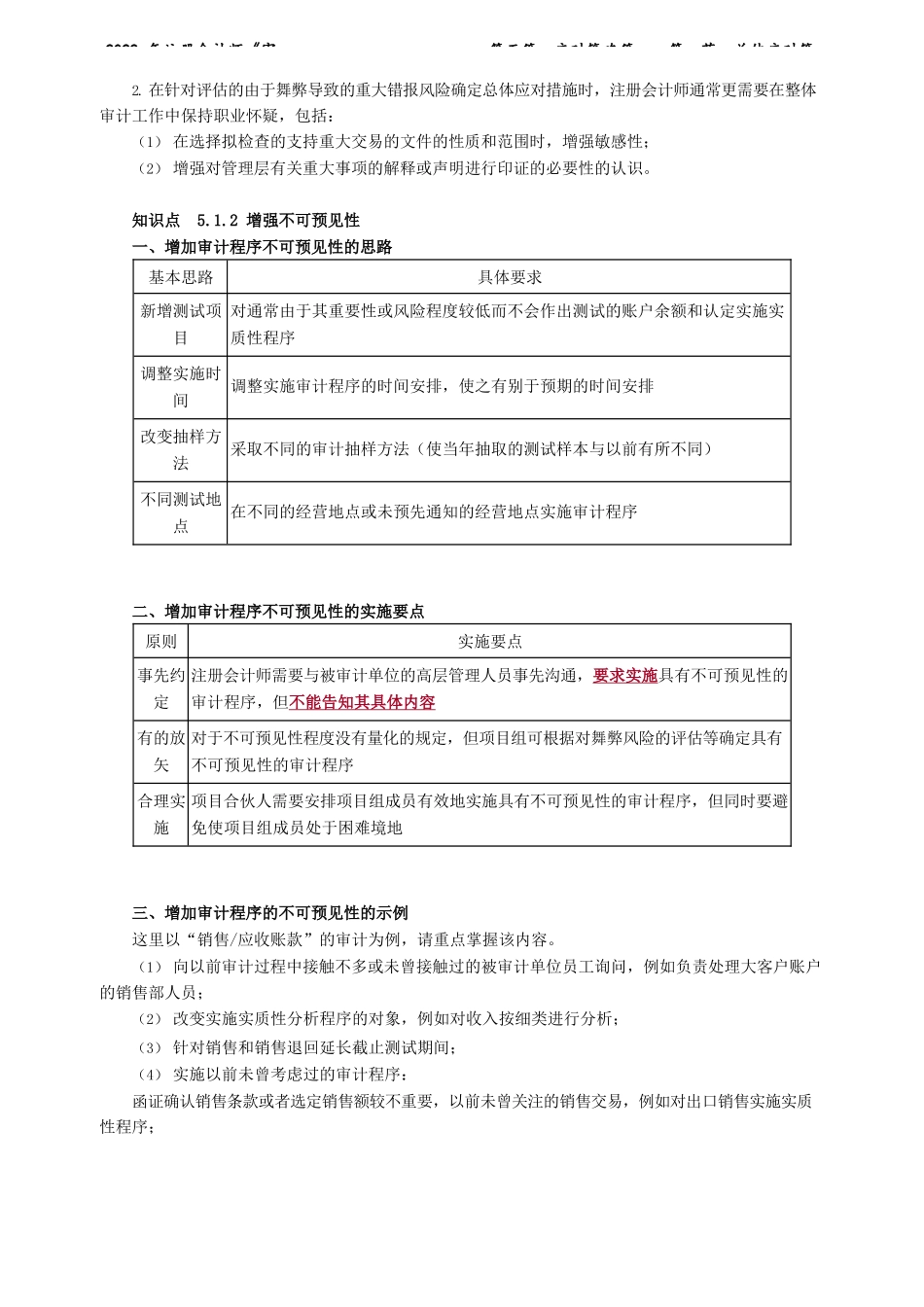 讲义_审计_基础精讲_陈　楠_第五篇　应对策略篇——第一节　总体应对策略_create.docx_第3页