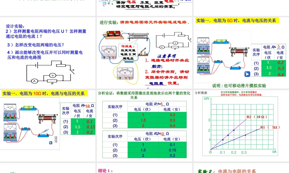 九年级物理第十七章欧姆定律单元复习课件_马中义.ppt