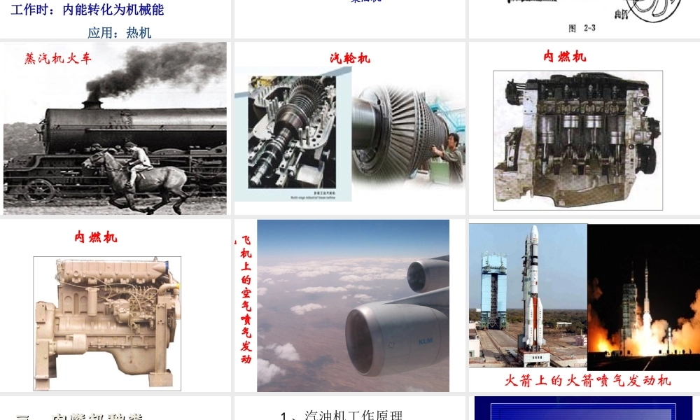 九年级物理_第十四章第一节：热机课件_新人教版.ppt