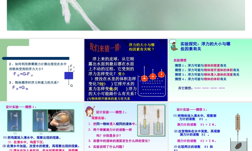 人教版八年级下物理《10.2阿基米德原理》课件.ppt