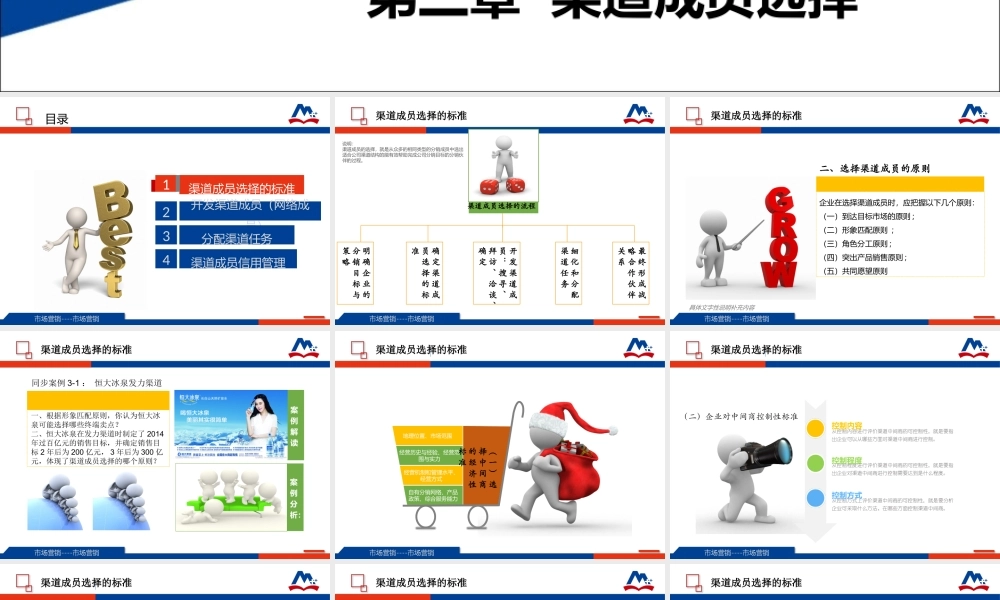 渠道成员选择的标准.ppt