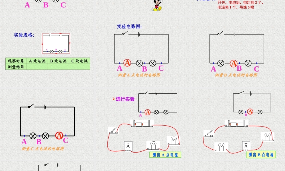 新人教版九年级物理第十五章第五节串、并联电路中的电流规律(最新).ppt