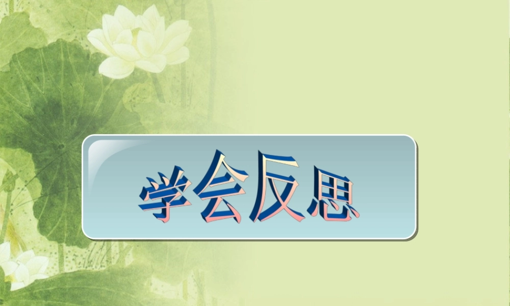 学会反思(1).ppt