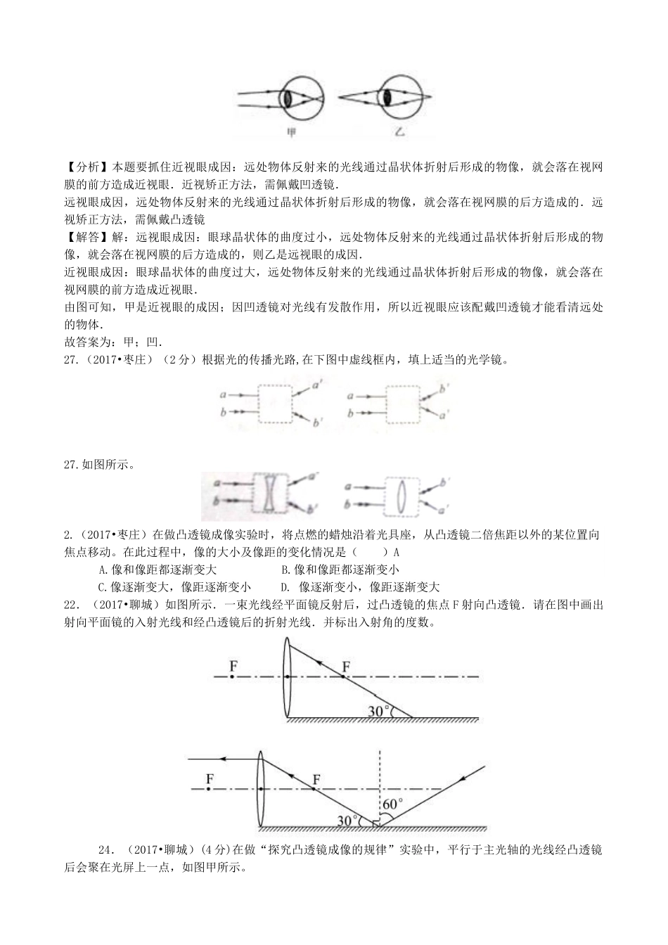 专题5 透镜及其应用.docx_第2页
