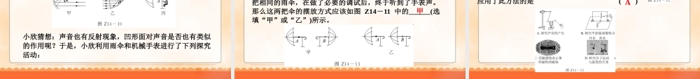 中考物理专题复习《专题14_科学方法》ppt课件.ppt