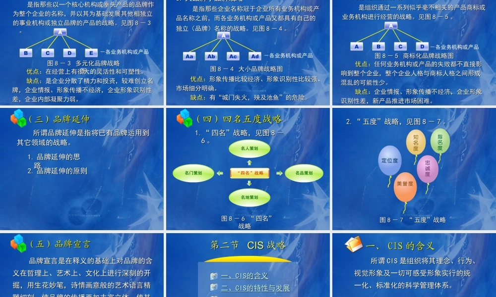 08第八章 CIS设计与名牌战略.ppt
