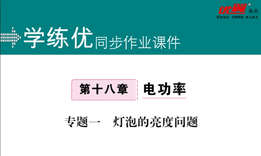 专题一灯泡的亮度问题.pptx