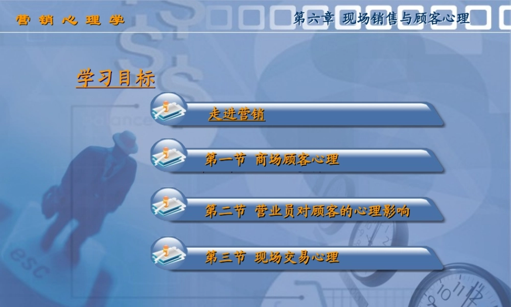 第六章 现场销售与顾客心理.ppt