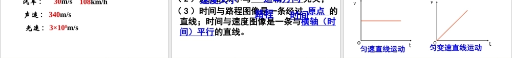 1八年级物理上册_第一章_机械运动知识点梳理复习课件_新人教版.ppt