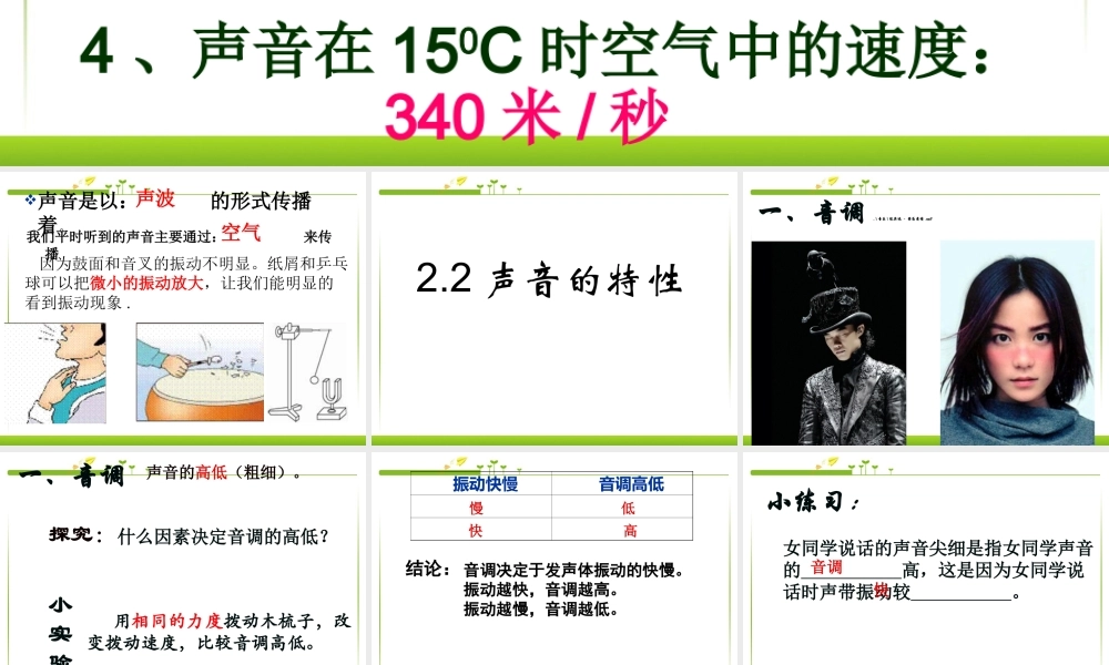 《2.2声音的特性》上课.ppt