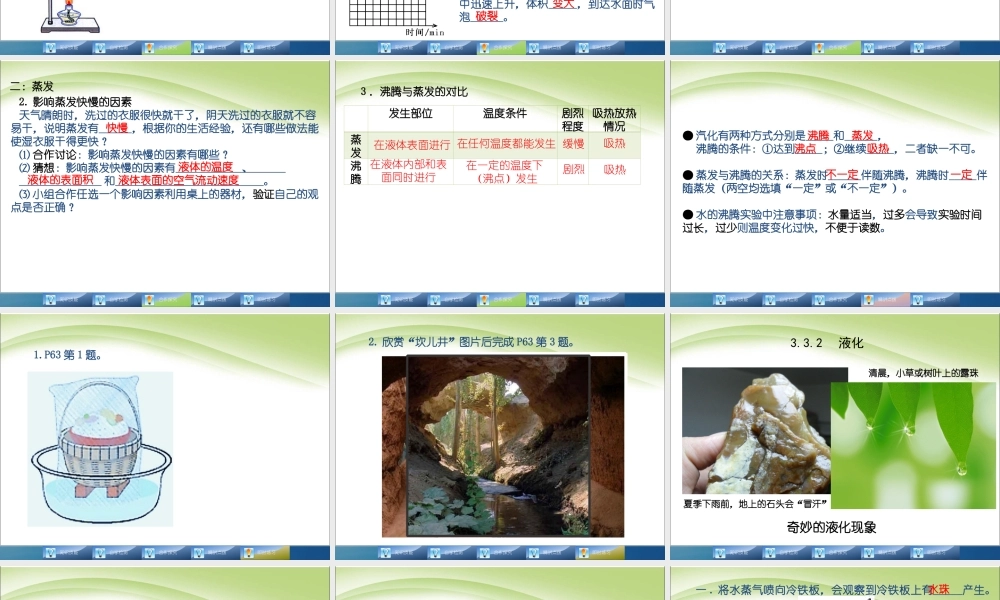 3.3汽化和液化教学课件.ppt