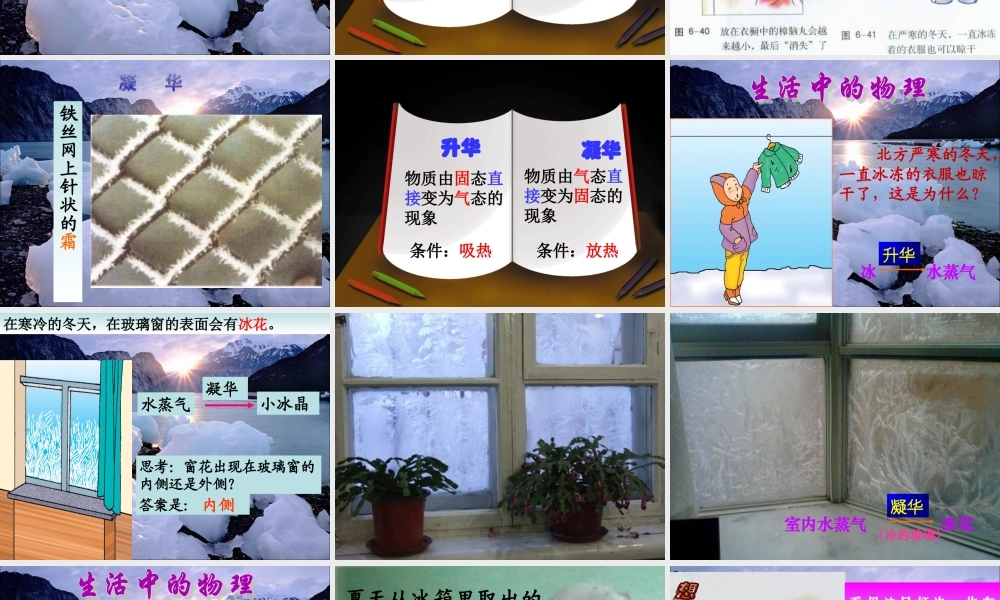 3.4升华和凝华 (1).ppt